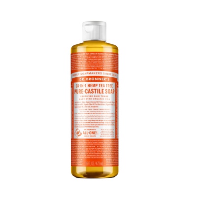 Dr Bronners Tea Tree Castile Liquid Soap 473ml